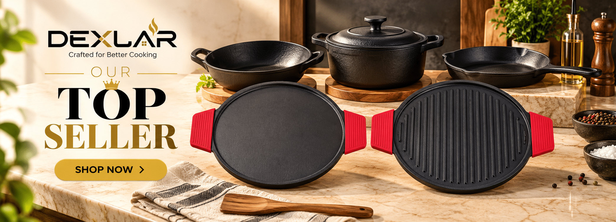 DEXLAR Top Seller Cast Iron Collection